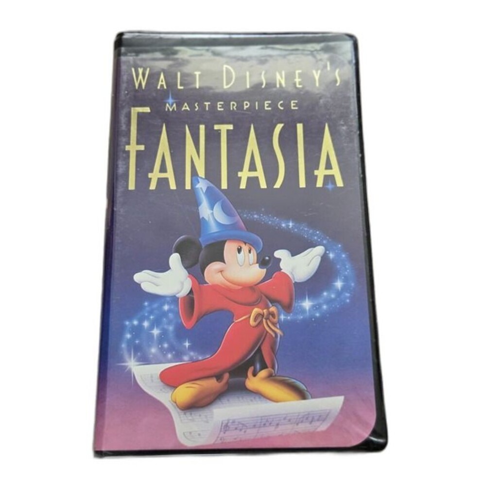Disney’s Fantasia VHS (1940) – 1991 Black Diamond Classic Collection